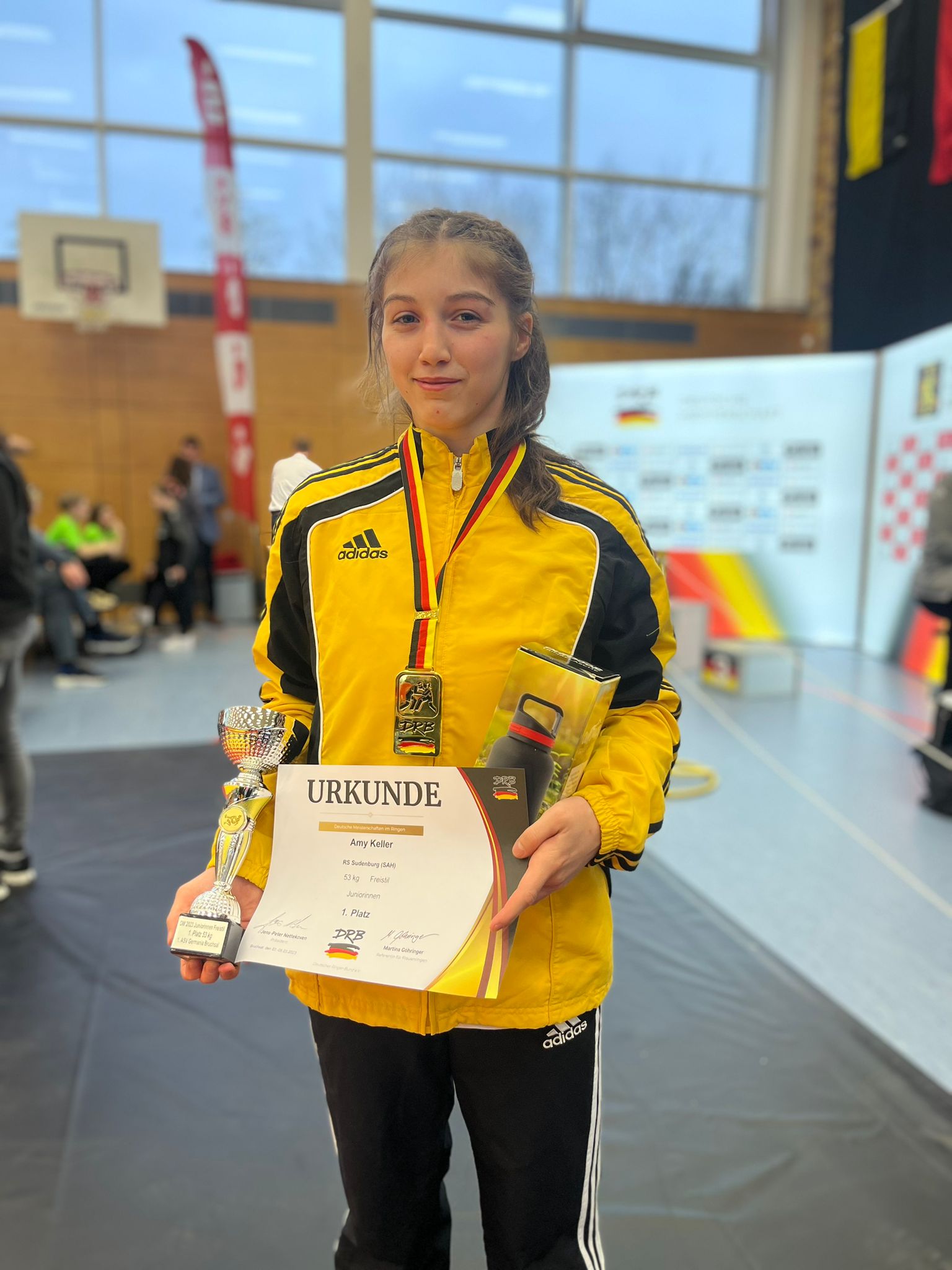 Amy Keller wird Deutscher Meister, Witas Behrendt erkämpft die Bronzemedaille